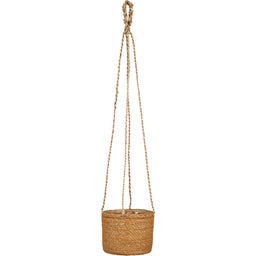 Scheurich Hanging Planter - Seagrass - 17 cm - Walnut