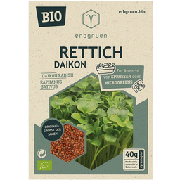 Organic Seeds for Microgreens/Sprouts - Daikon Radish