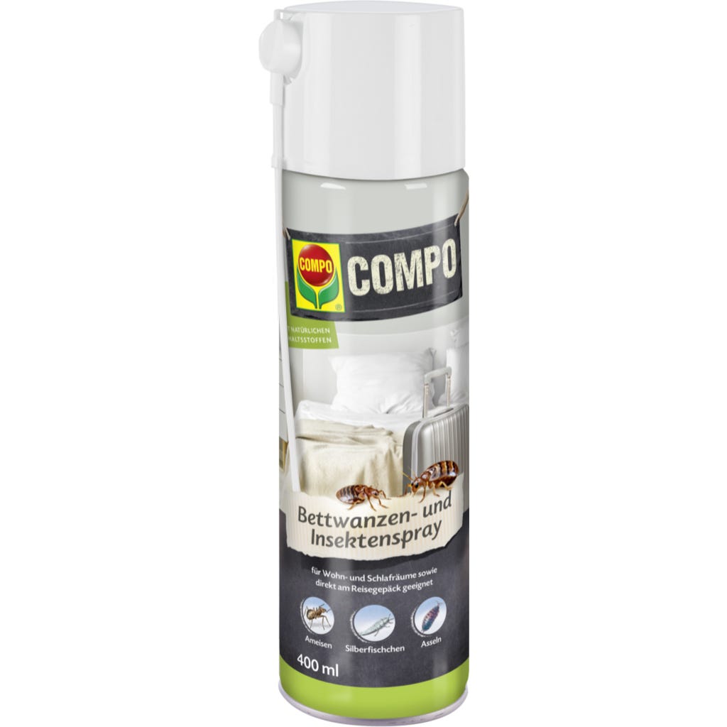 Compo Bed Bug and Insect Spray, 400 ml - Bloomling International