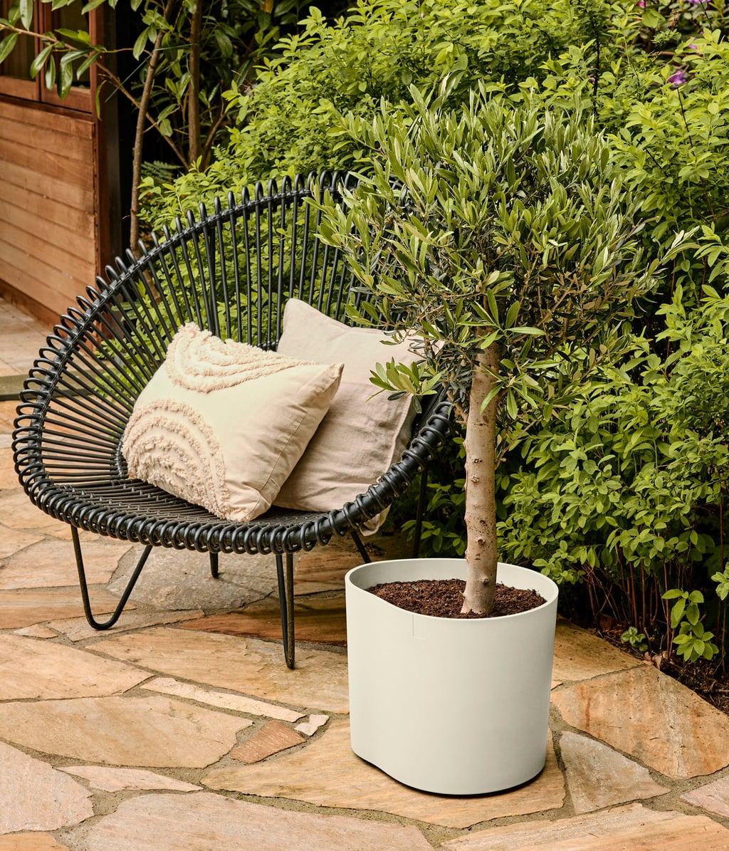 elho eden Planter, 25 cm - Linen White