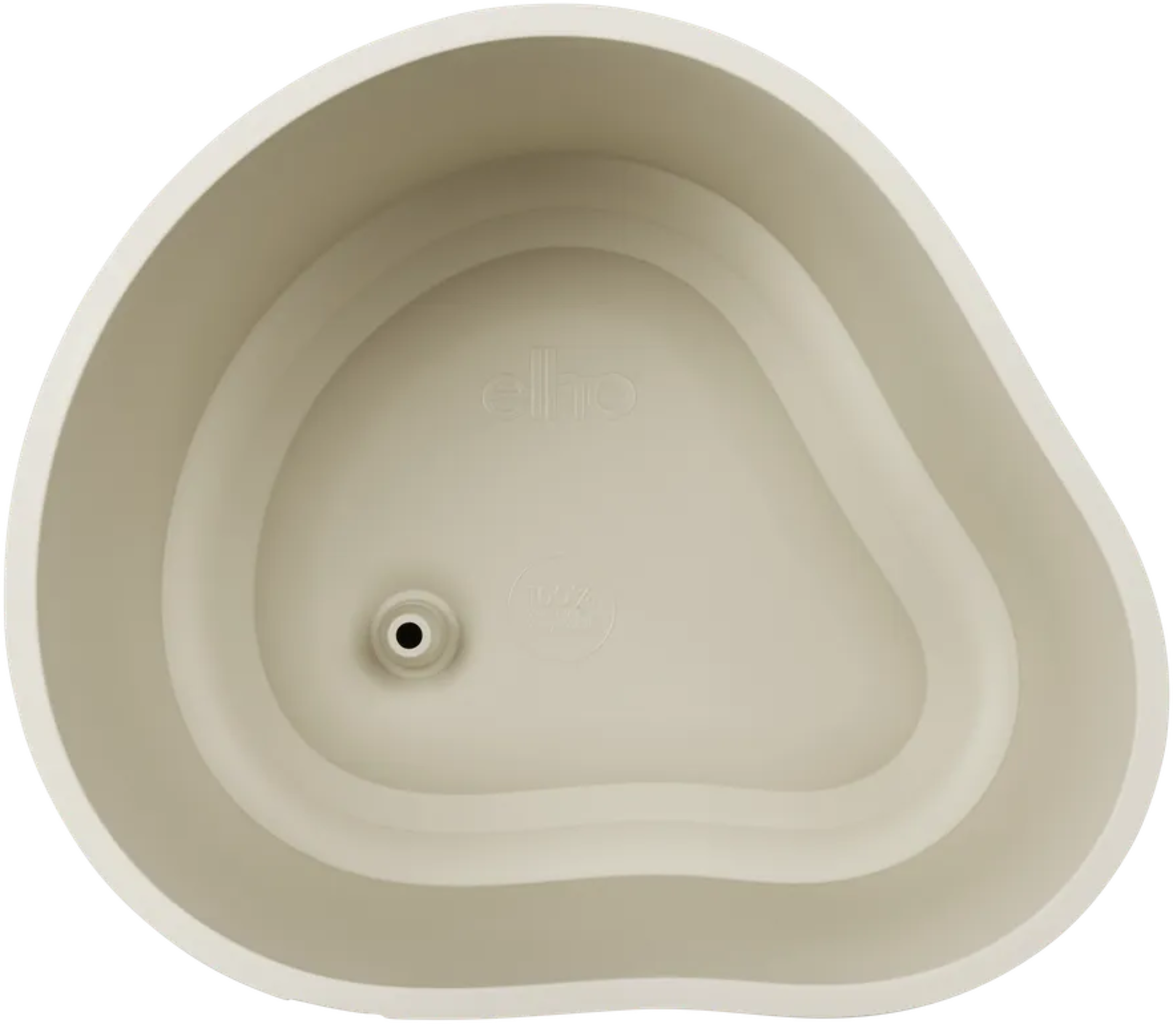 elho eden Planter, 25 cm - Linen White