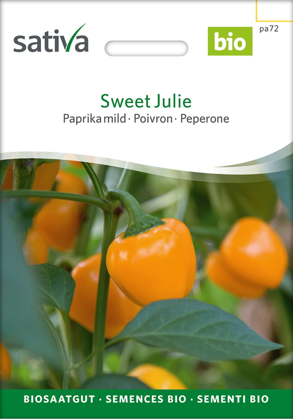 Organic Seeds - Mild Paprika 