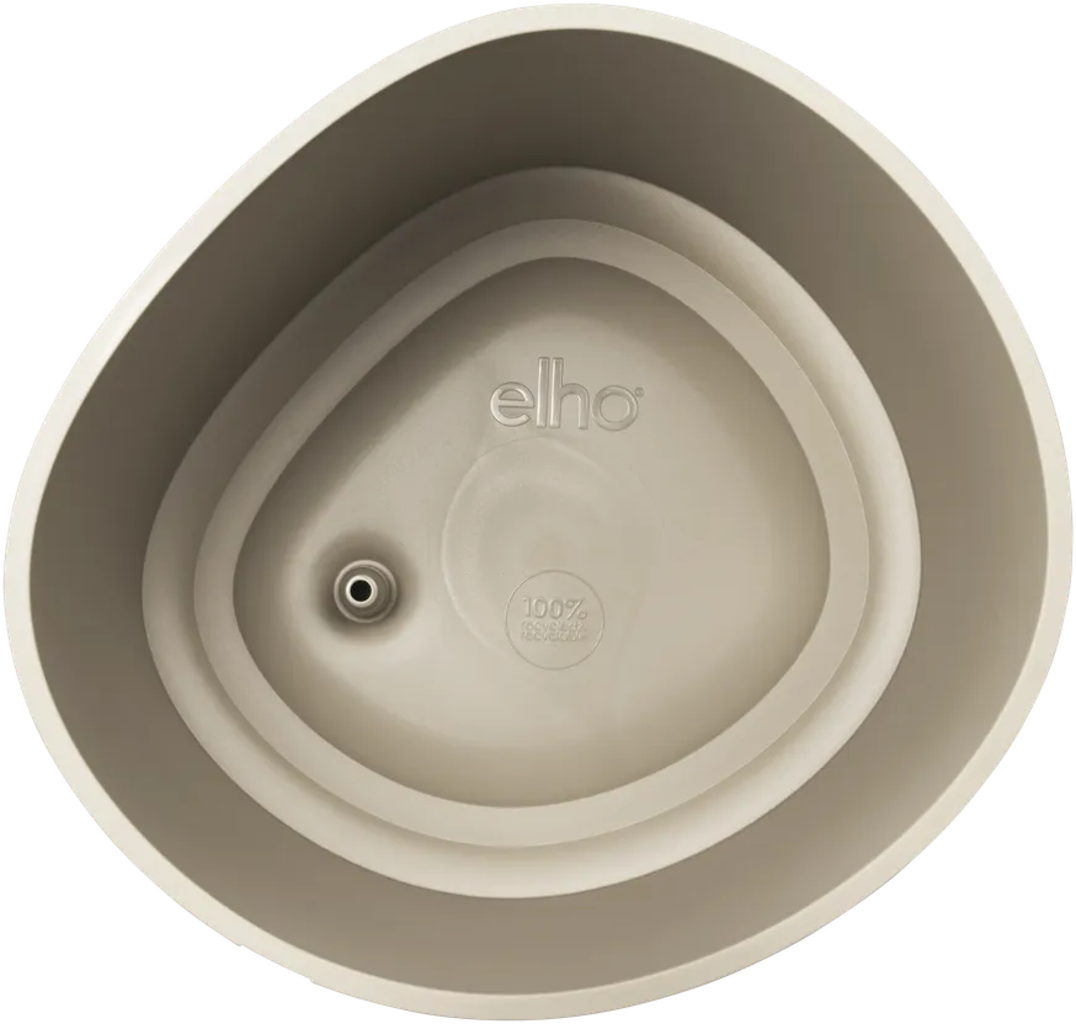 elho Pflanztopf eden, 30 cm - sanftes Taupe