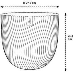 elho sereh round, 30 cm - Verde scandinavo