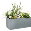 Scheurich Kvetináč C-Cube Long - Stony Grey - 60 cm