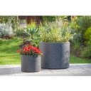 Scheurich Panzano Planter - Black Granite - 40