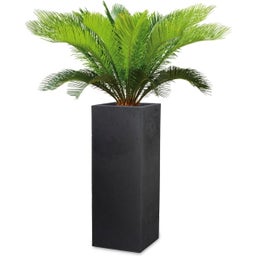 Scheurich C-Cube High Planter - Stony Black - H 70