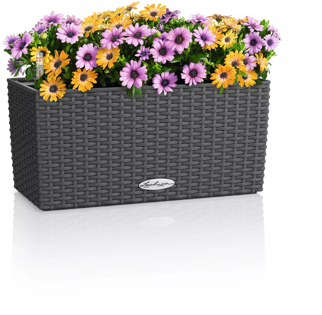 Lechuza Jardinière BALCONERA Cottage 40 - granit