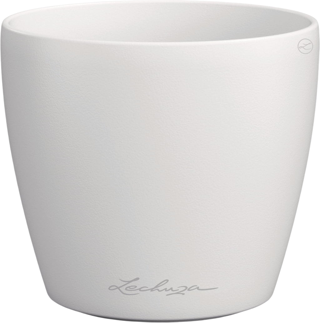 Cvetlični lonec CLASSICO Color 14 DECO, bela