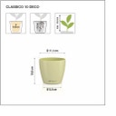 Lechuza CLASSICO Color 10 DECO Planter - magnolia