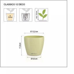 Lechuza Vaso - CLASSICO Color 12 DECO - Bianco