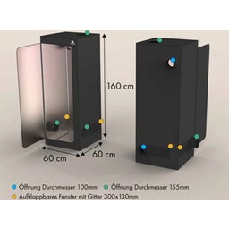 Caluma Growbox Komplettset S+