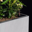 Lechuza CANTO Slatestone 40 Low LED - Grigio chiaro