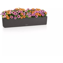 Lechuza Jardinière BALCONERA Stone 100 - noir graphite