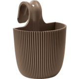 Balcony Railing Planter "Groove", 21 x 28 cm