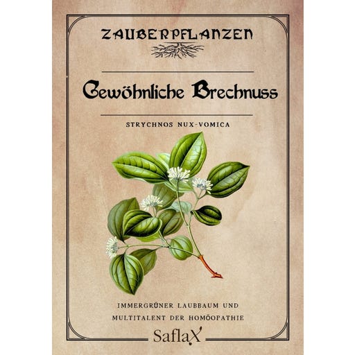 Saflax Strychnine Tree, 1 Pkg