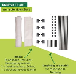 Windhager Hochbeet Tunnelbogen Komplettset - 1 Set