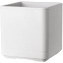 Planter Quadro Cosmo 38 cm, Pearly White