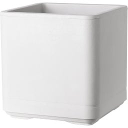 Deroma Planter Quadro Cosmo 38 cm - Pearly White