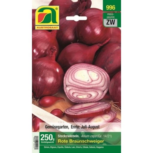 AUSTROSAAT Steckzwiebel "Rote Braunschweiger" - 250 g