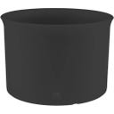 Macetero Atlas Antracita, ⌀ 31,5 cm | H 21,5 cm