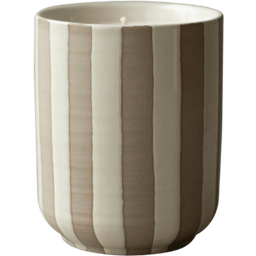 DBKD Kerze BURN - Stripe Creme