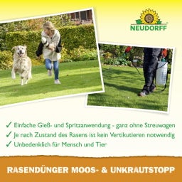 Neudorff Rasendünger Moos- & Unkrautstopp