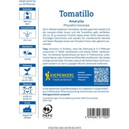 Kiepenkerl Tomatillo Amarylla - 1 bal.