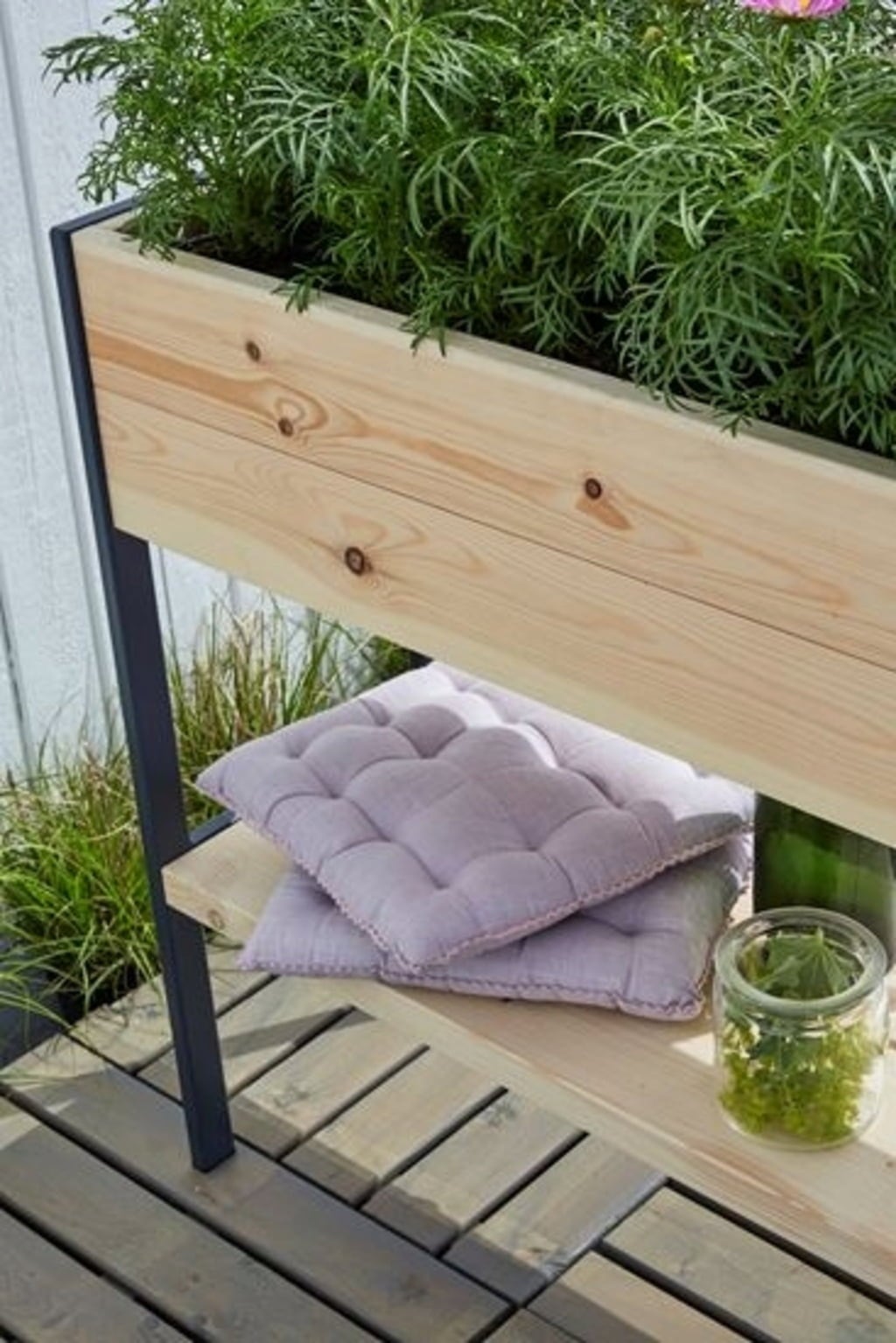 PLUS A/S FUNKIS Plant Box - Pine - 1 item