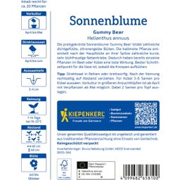 Kiepenkerl Solros Gummy Bear - 1 Paket