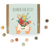 Samenbomben-Geschenkbox - Blumen für dich!