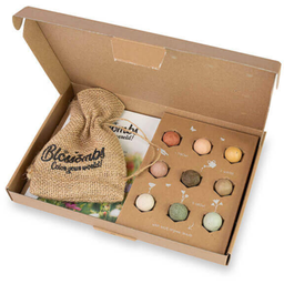 Blossombs Caja Regalo con Bolas de Semillas - 