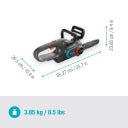 Piła łańcuchowa, akumulatorowa PowerSaw 250/18V P4A solo