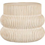 IB Laursen Planter with Grooves Ø 16 cm