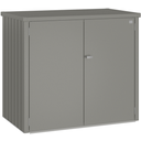 Biohort Mülltonnenbox Alex Duo - quarzgrau-metallic