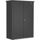 Biohort Terrassenschrank Romeo Gr. M HIGH - dunkelgrau-metallic