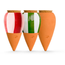 Mini-Ollas Trio, gestreift