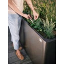 Biohort Belvedere maxi Gr. 2x0,5 m X-Design - dunkelgrau-metallic