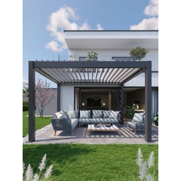 Biohort Pergola Gr. 3 x 3 - dunkelgrau-metallic