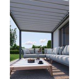 Biohort Pergola Gr. 3 x 3 - dunkelgrau-metallic