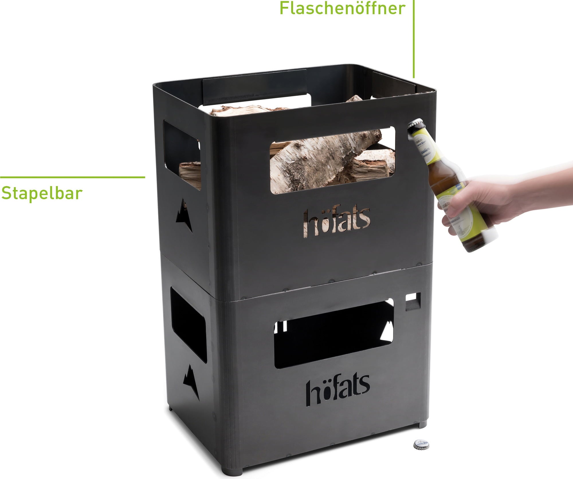 höfats BEER BOX Brasero - 1 pcs