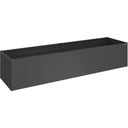 Aiuola Rialzata - Grigio Scuro Metallizzato - 