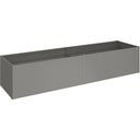 Raised Vegetable Bed, Quartz Grey-Metallic - 4x1