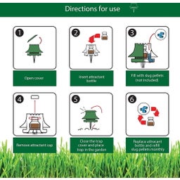 SnailX Slug Trap - Refill Set - 1 Set