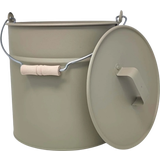 Livlig Kovové vedro s vekom 12L