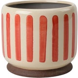 Burgon & Ball Pot d'Intérieur "Collector" - Rouge rayé