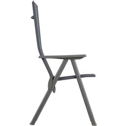 ZEN-IT Duo - Silla Plegable con Respaldo Alto - Obsidian