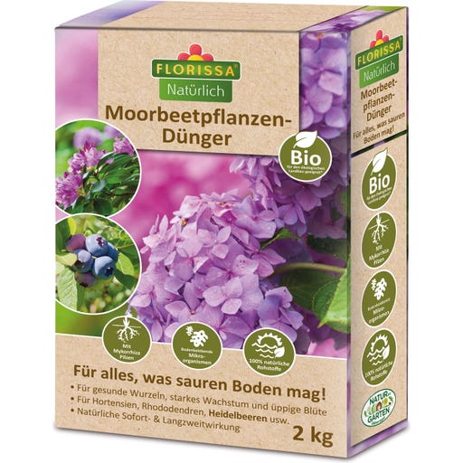 Florissa Bio Natrlich Moorbeetpflanzen-Dnger, 2 kg - Bloomling Deutschland