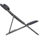 Lafuma Leżak MAXI TRANSAT+ i BEC BeComfort® - Dark Grey