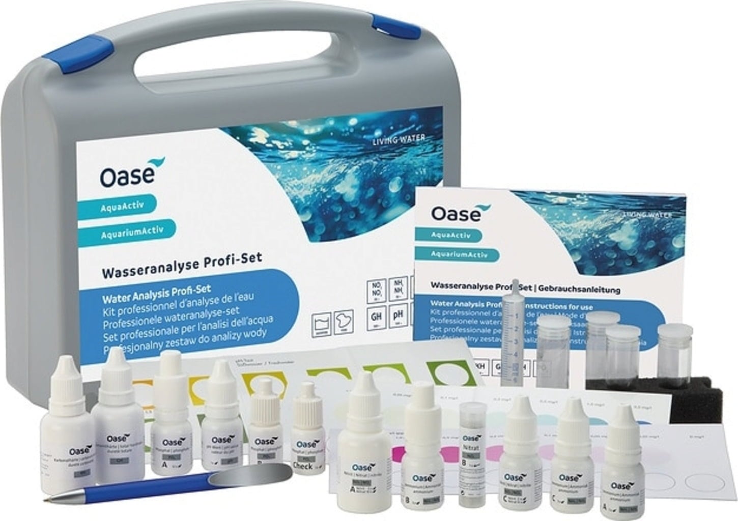 Oase AquaActiv - Kit d'Analyse de l'Eau - 1 kit